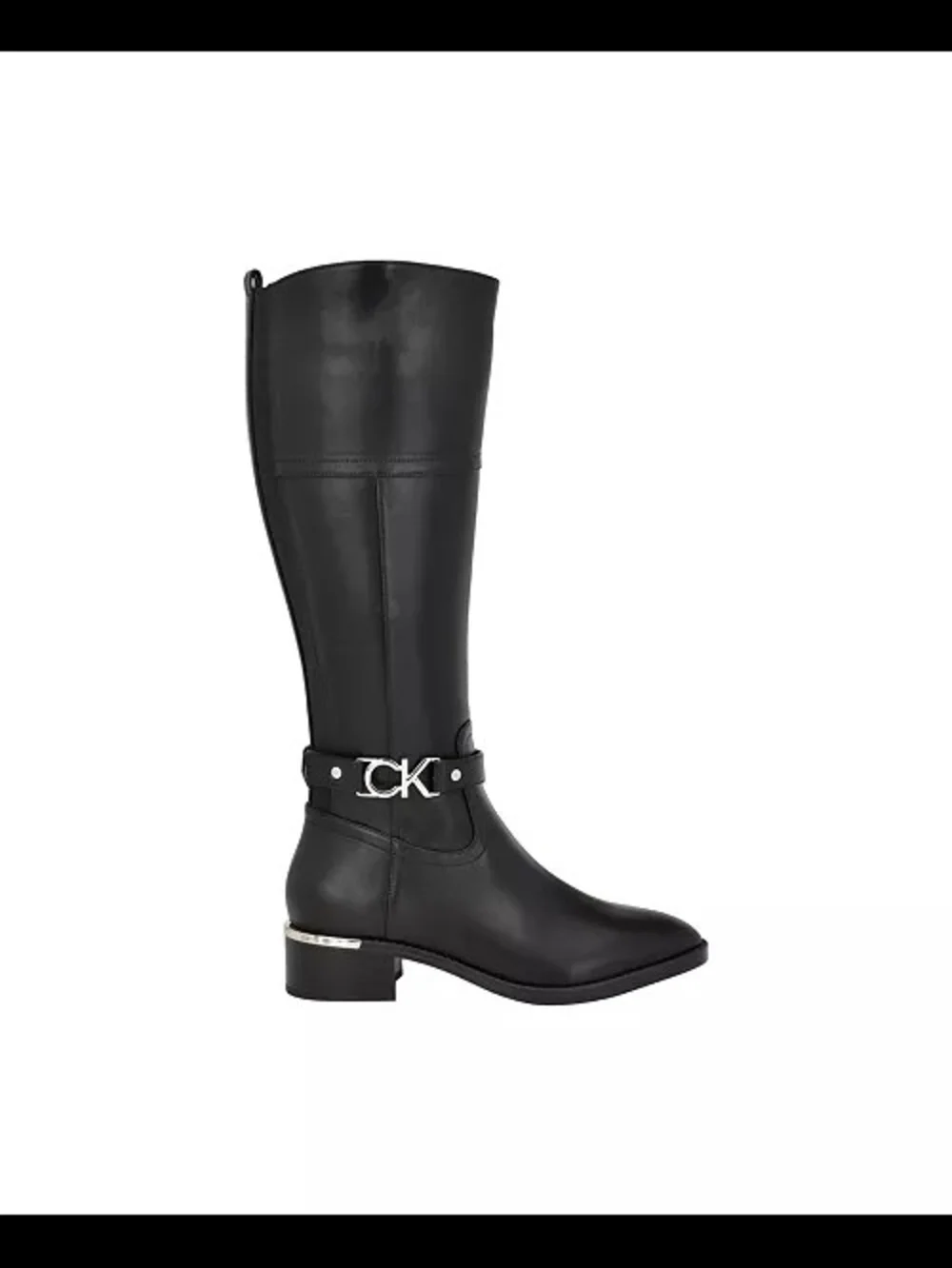 Calvin Klein Women's Daphny Tall Block Heel Boots 9m